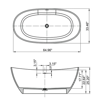 Freestanding Bathtub