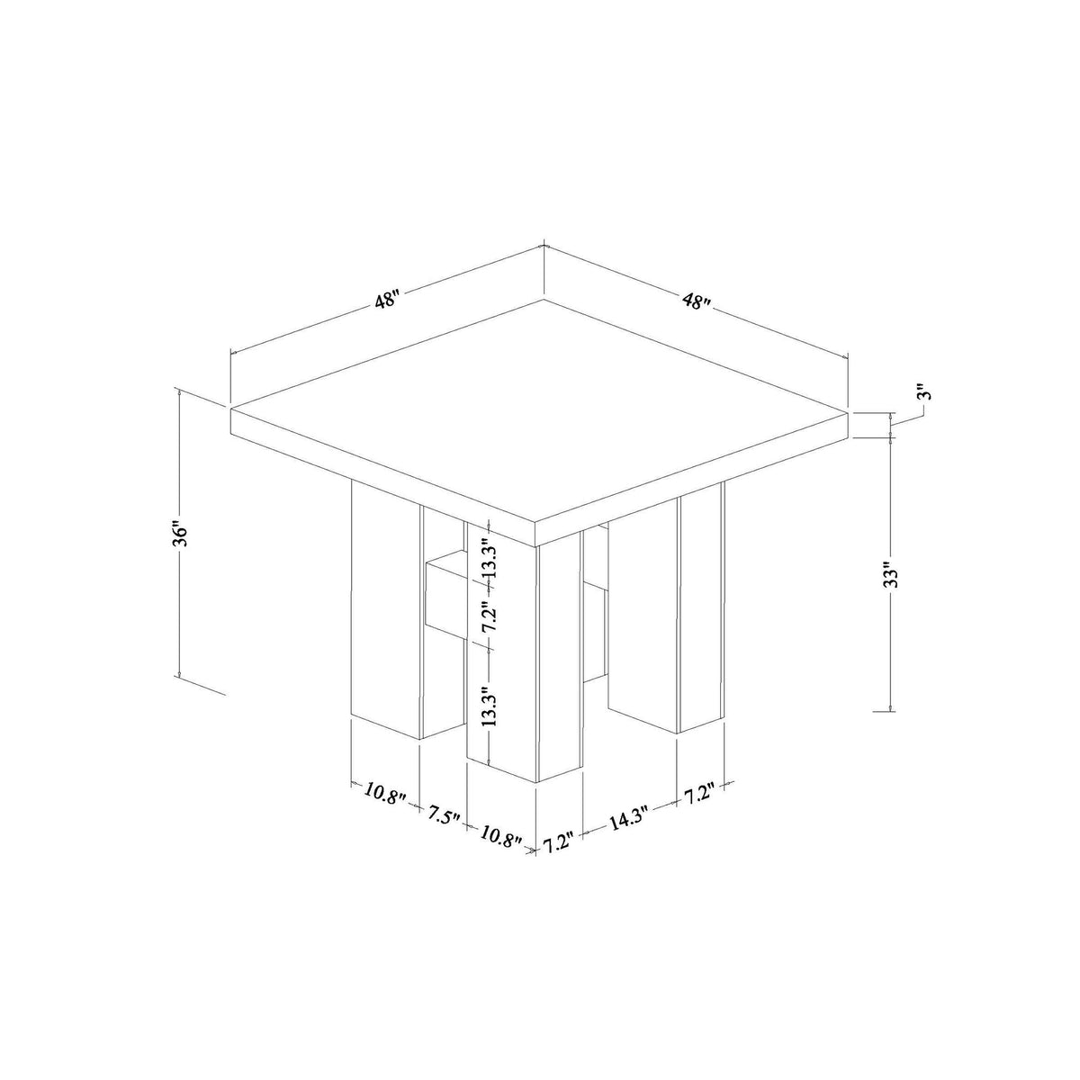 Mikha - Bar Table And Bar Stool