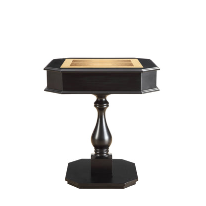 Bishop - Reversible Chess Checker Game Table With Game Tray (Chess Fingures Not Included)