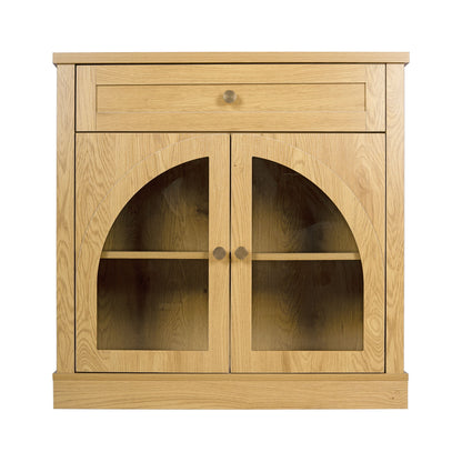 Modern Sideboard Cabinet With 1 Drawer And 2 Arched Doors