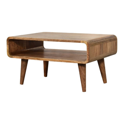 Solid Wood Open Media Unit