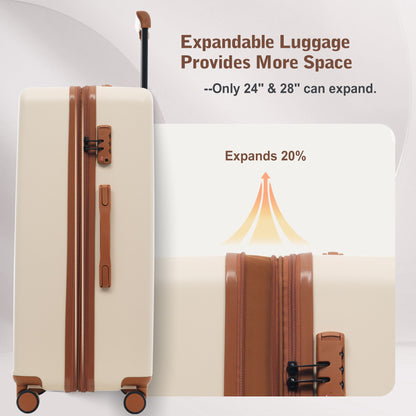 Hardside Luggage Set 5 Piece With Front Opening