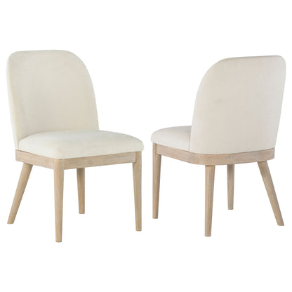 Flores - Dining Side Chair (Set of 2) - Mango Color