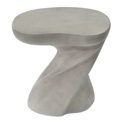 Twisted Sculptural Side Table Indoor / Outdoor