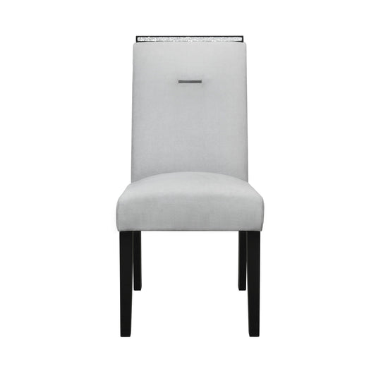 Ariya - Dining Chair (Set of 2) - Black / Gray