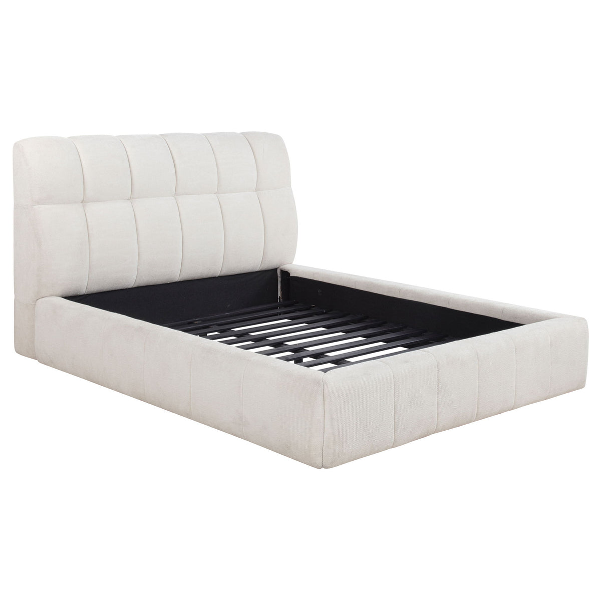 Branson - Platform Bed With Tufted Headboard