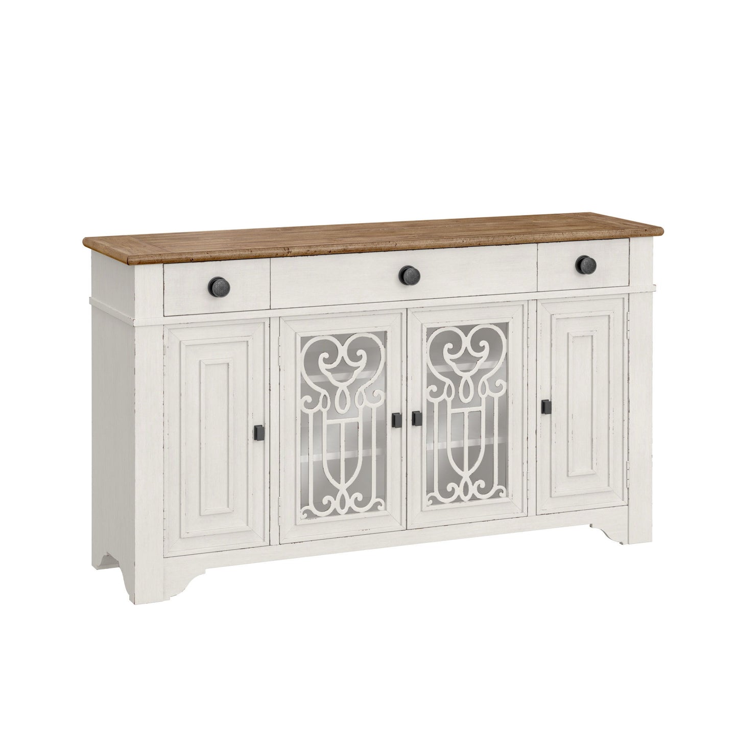 Server - Brown / White