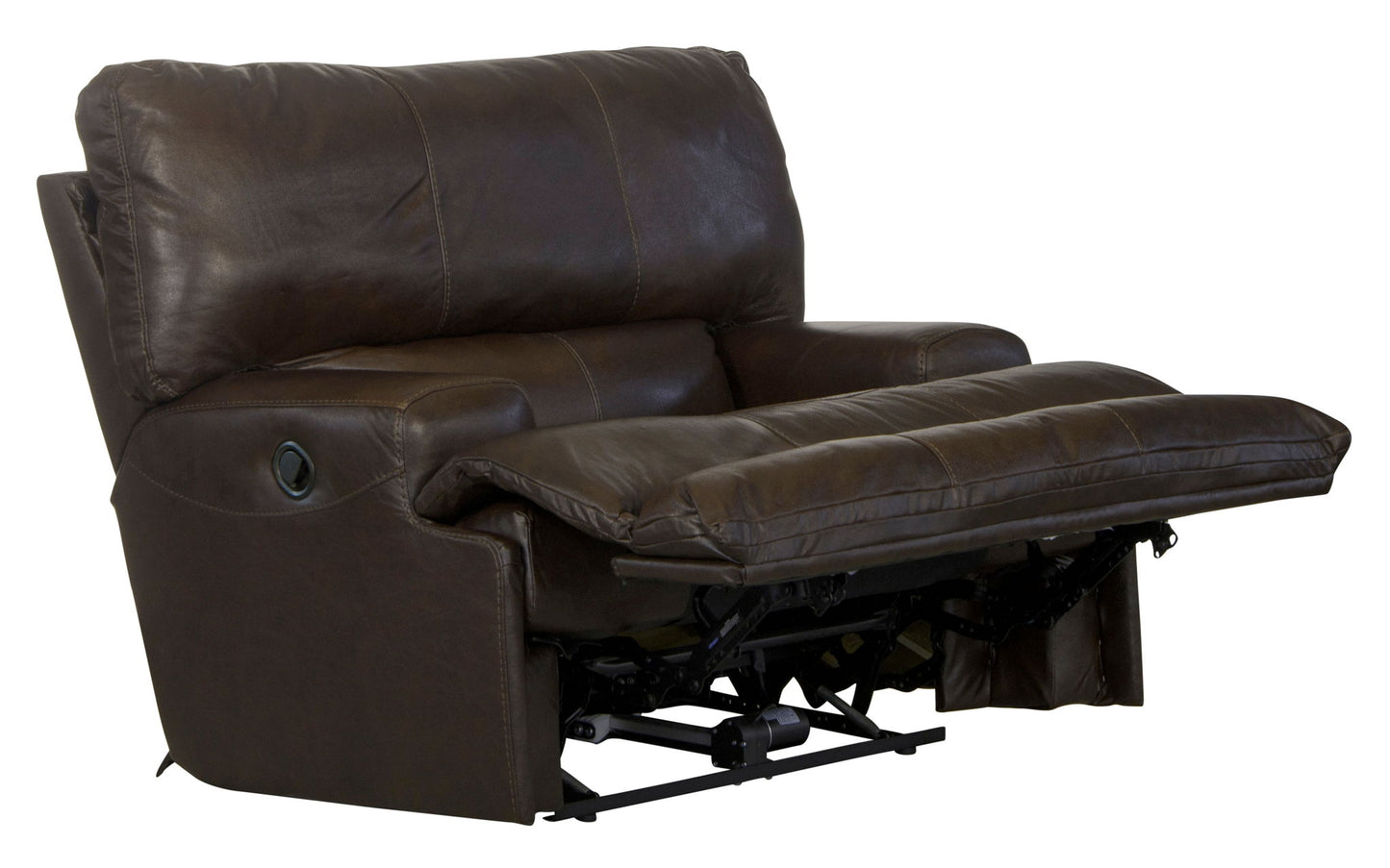 Wembley - Italian Leather Match Lay Flat Recliner - Chocolate