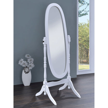 Dunne - Cheval Mirror With Oval Frame