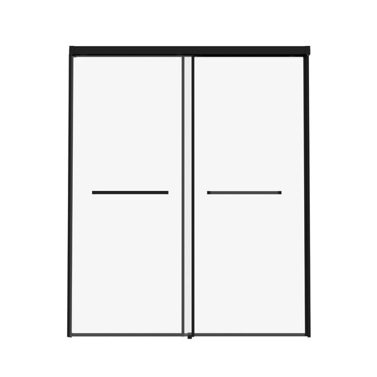 Semi-Frameless Double Sliding Shower Door