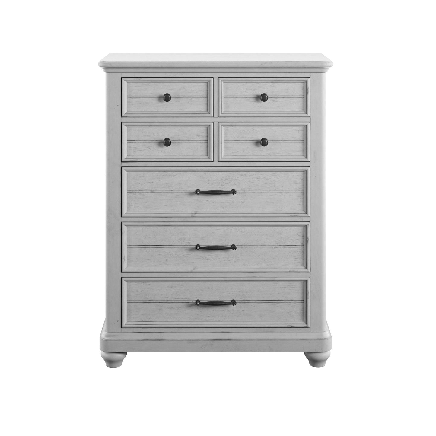 7 Drawer Chest - Gray - Wood