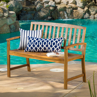 Farmhouse Style Loja Bench Indoor / Outdoor