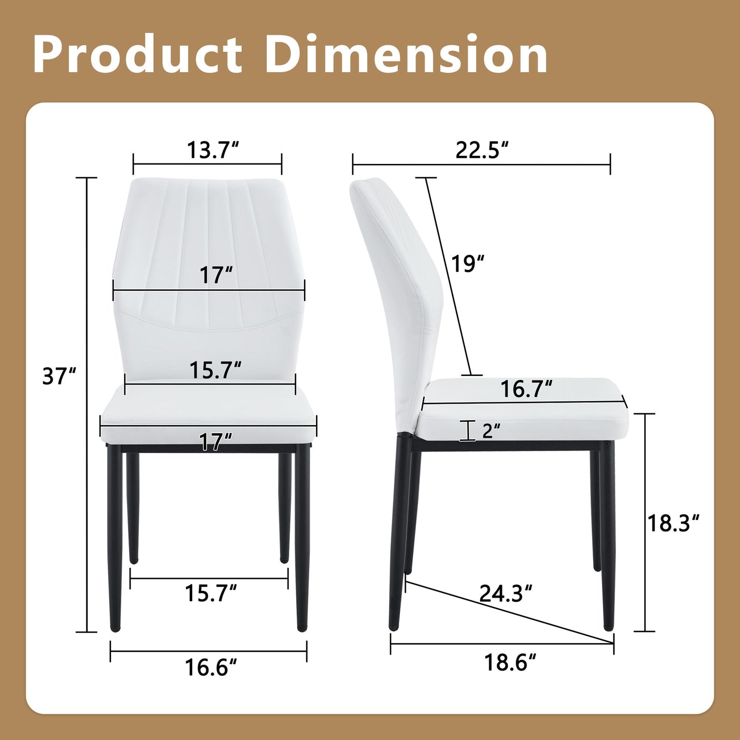 Dining Chairs With Shell Pattern, Comfort And Style