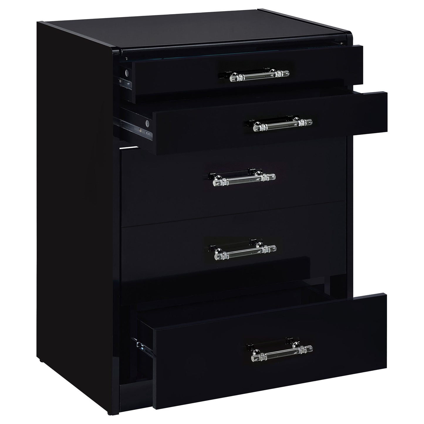 Ayuba - 3 Drawer Makeup Vanity Table With Mirror And Stool