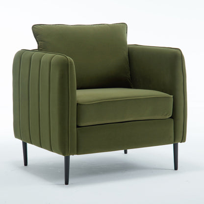 Accent Chair With Pillow For Living Room