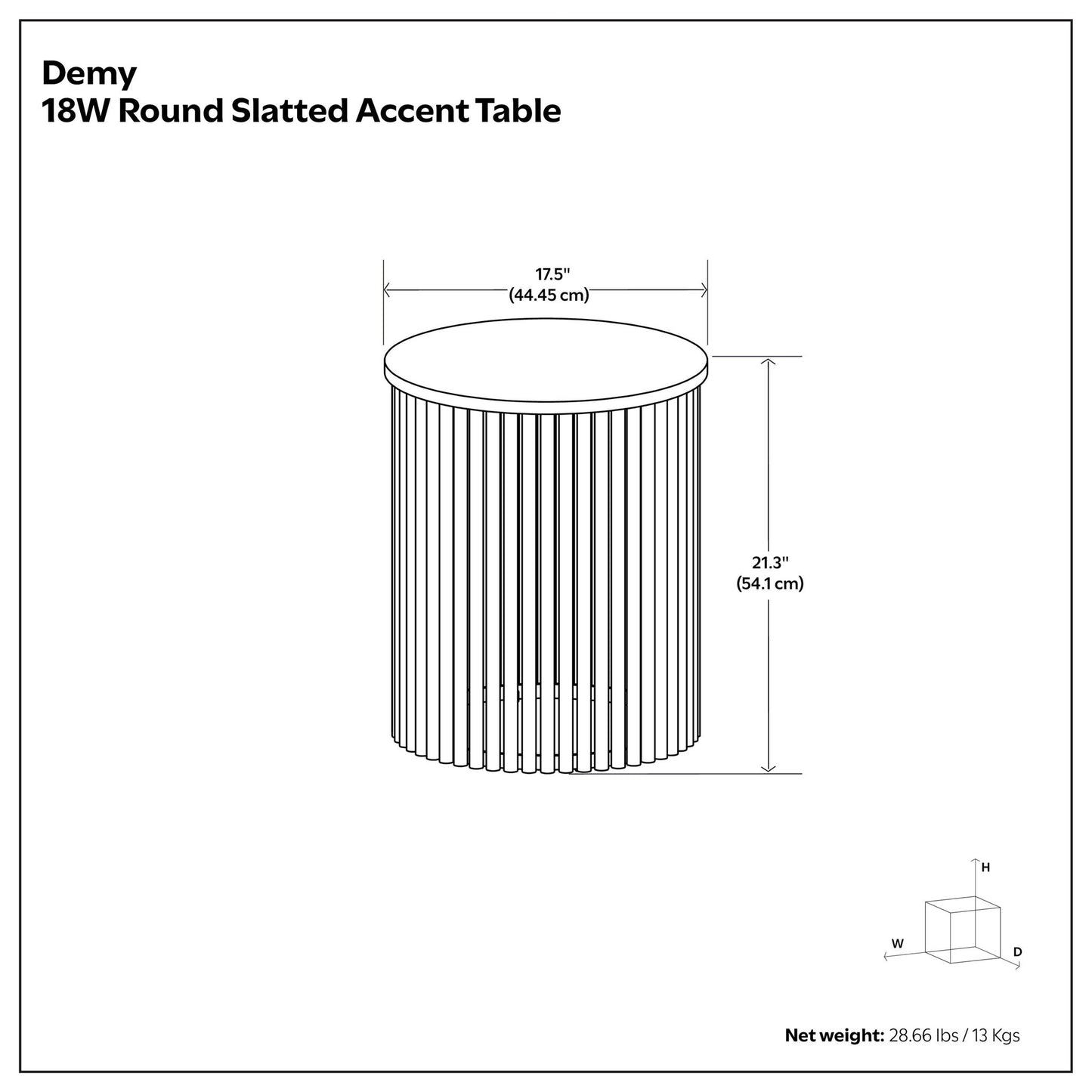 Demy - Accent Table