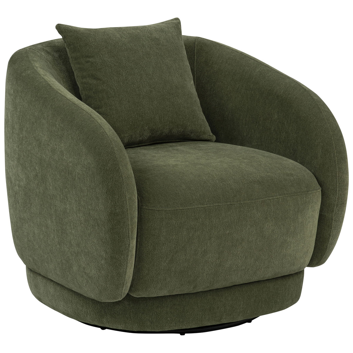 Harlan - Swivel Accent Chair - Green