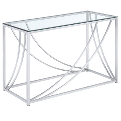 Kempton - Console Table - Chrome
