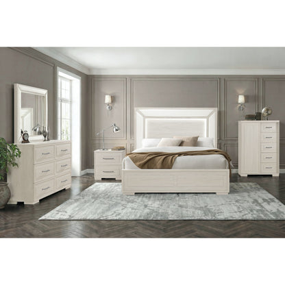Ciara - Upholstered Mirror - Beige