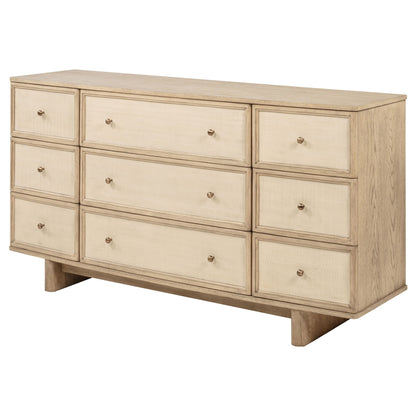 Kimpton - 9 Drawer Dresser Cabinet - Beige