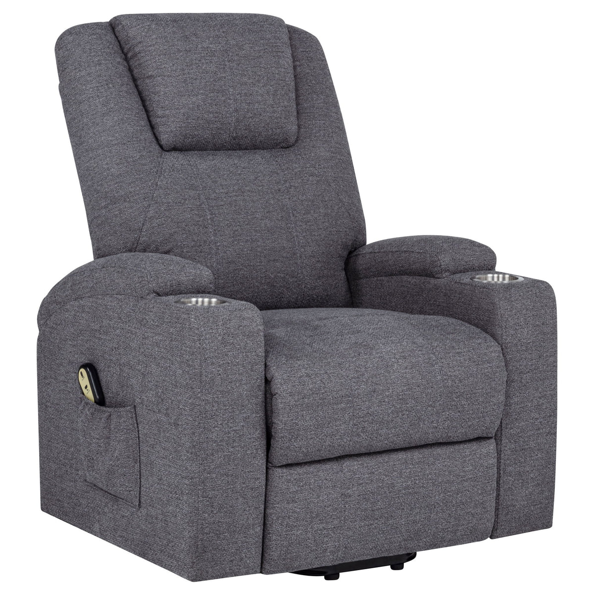 Power Lift Massage Recliner With Heat And Remote Control