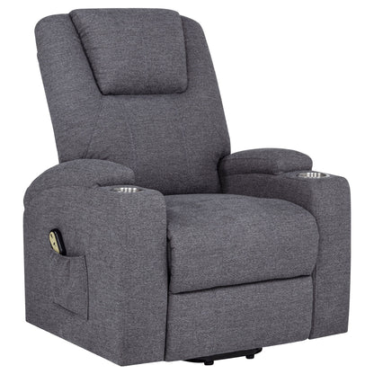 Power Lift Massage Recliner With Heat And Remote Control