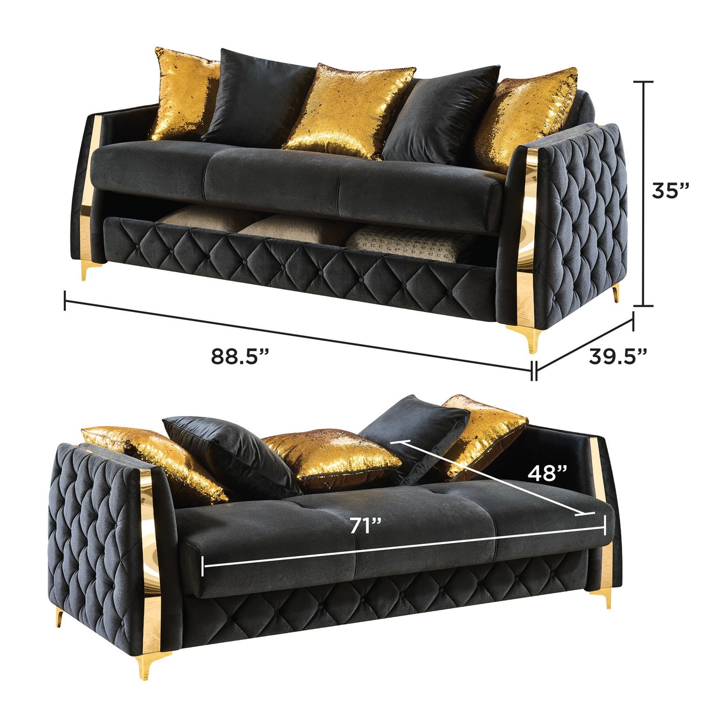 Lippa - Sleeper Sofa