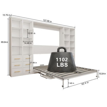 Multifunctional Vertical Murphy Wall Bed