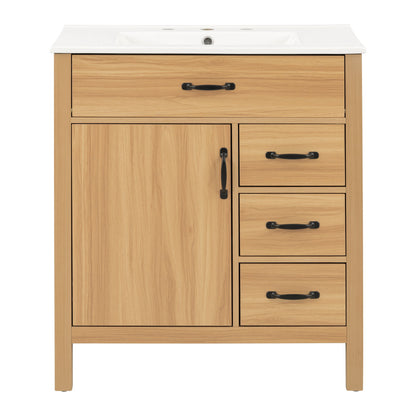 Modern Traditional Bathroom Vanity With Sink