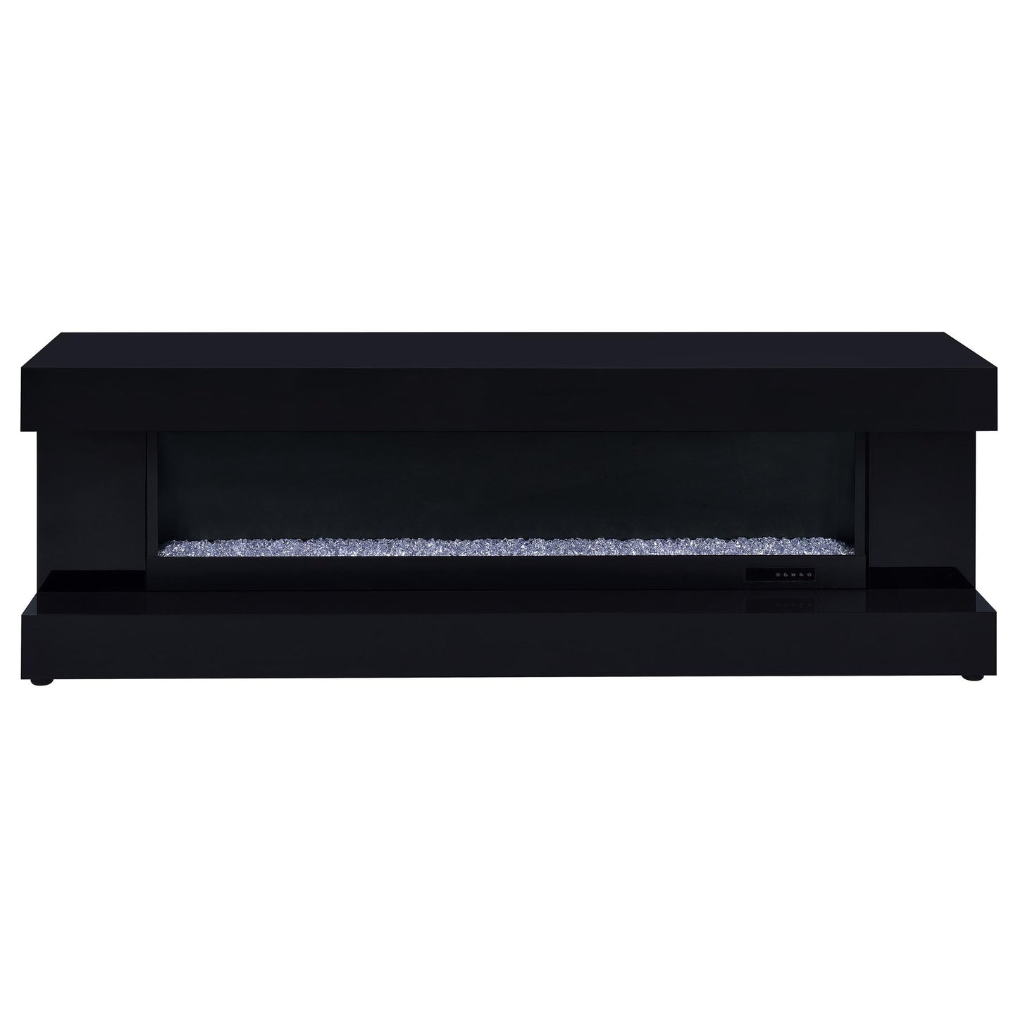 TV Stand Fireplace Console With Bluetooth Speaker