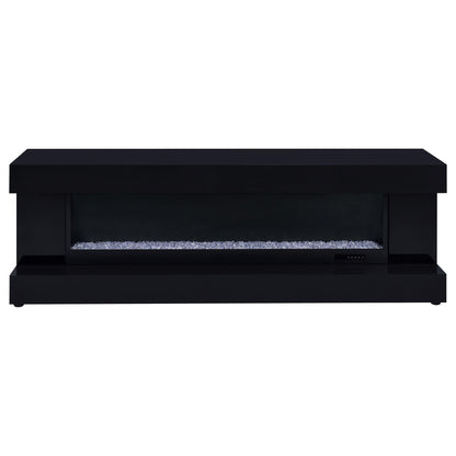 TV Stand Fireplace Console With Bluetooth Speaker