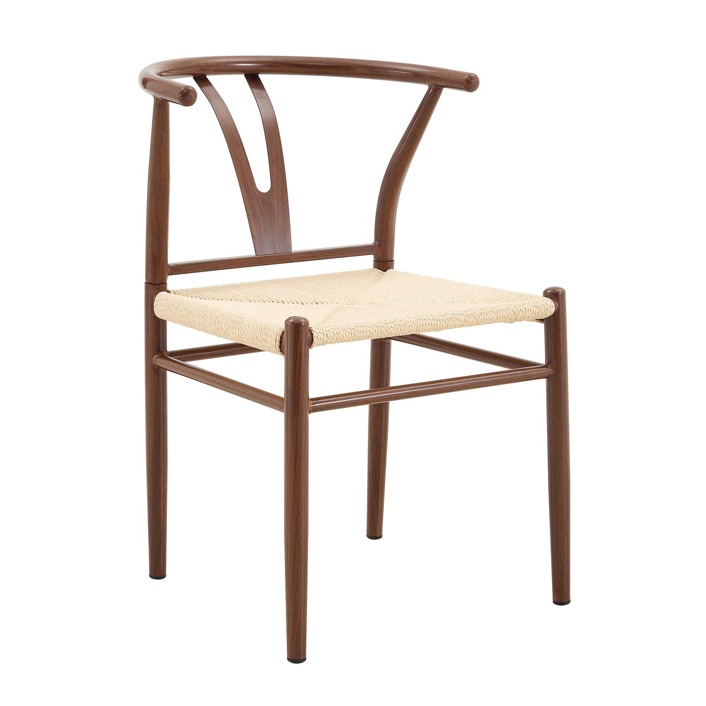Wesborn - Y Shaped Medieval Armchair For Dining Table (Set of 2) - Brown