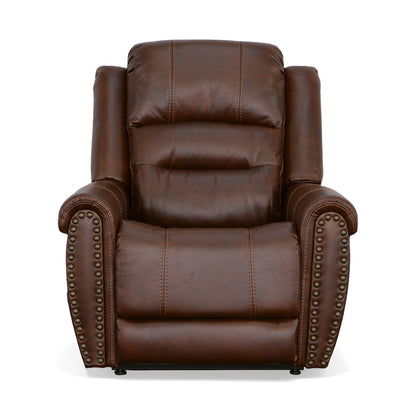 Oscar - Power Lift Recliner With Right-Hand Control & Power Headrest - Pumpernickel