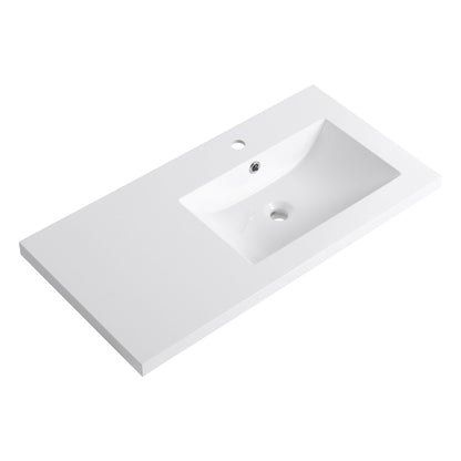 Bathroom Vanity Top With Integrated Sink