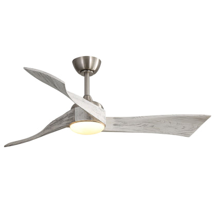 52" Ceiling Fan With Blades And 6 Speed Remote Control DC Motor