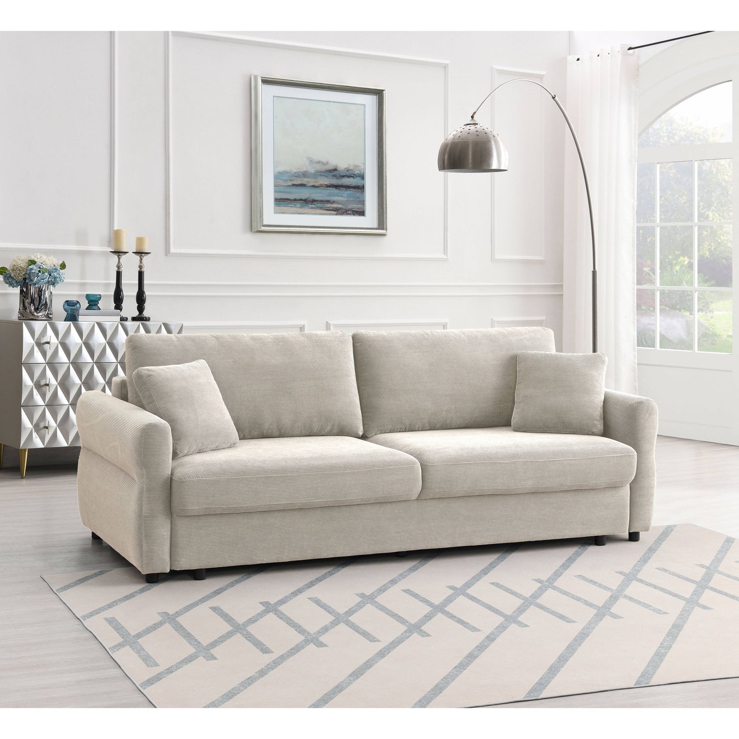 Haran - Pull Out Sleeper Sofa With Storage