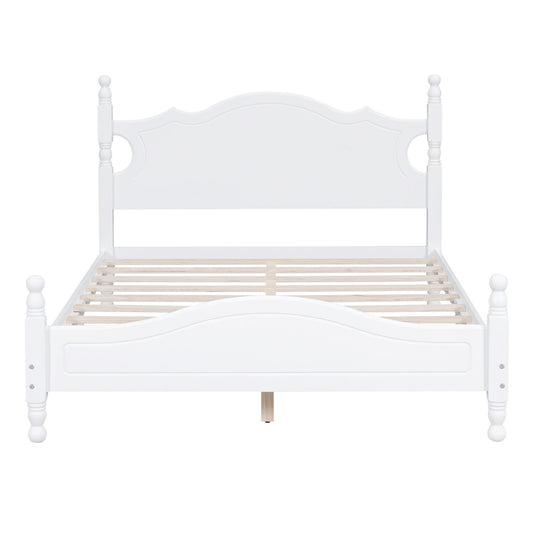Platform Bed Frame With Slat Support