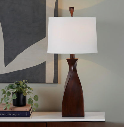 Curvo - Contemporary Polyresin Table Lamp (Set of 2)