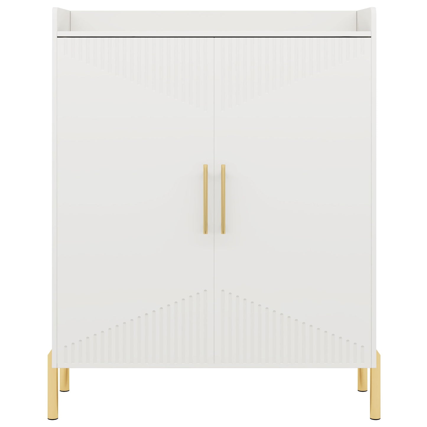6 Tier Entryway Shoe Cabinet With Doors