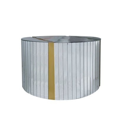 Round Mirror Coffee Table, Living Space Furniture