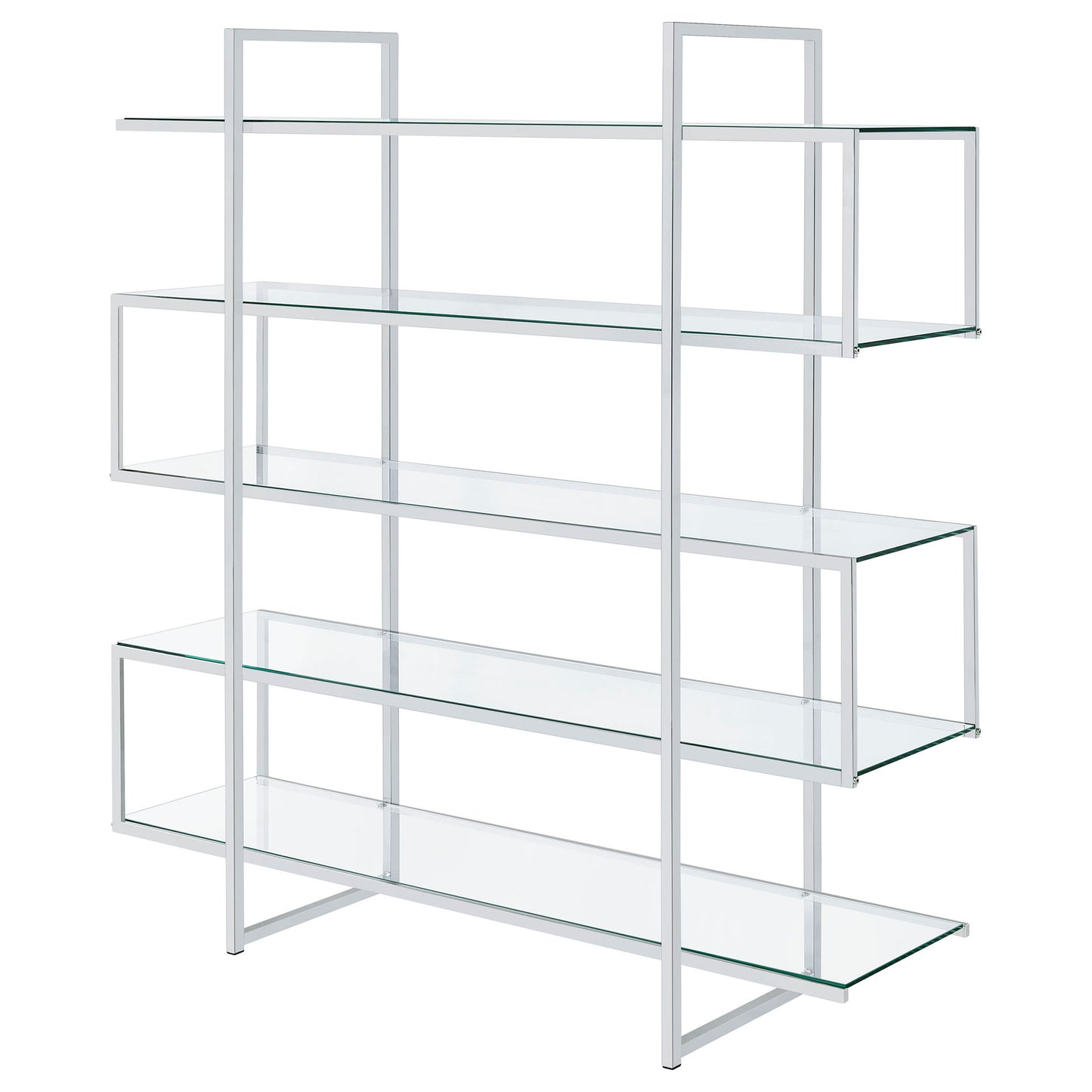 Harison - 5 Shelf Bookshelf - Clear