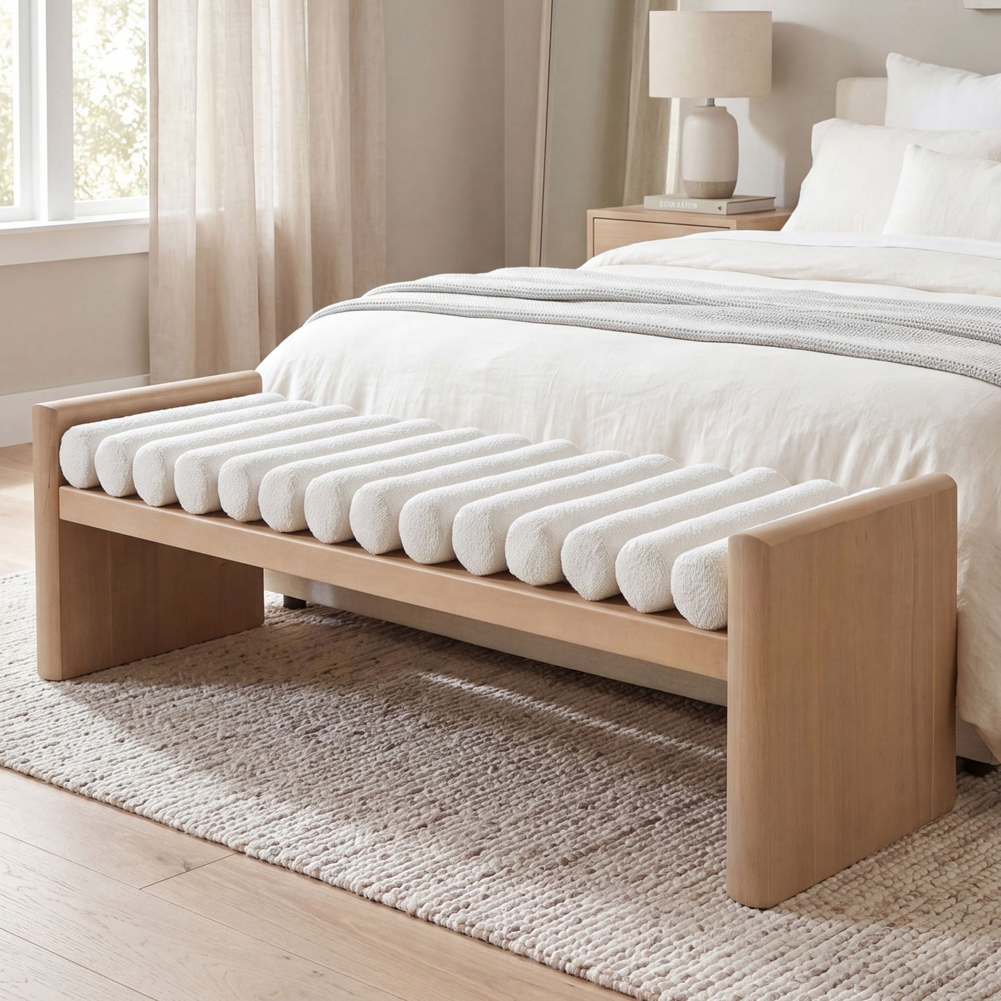 Modern Upholstered Bench
