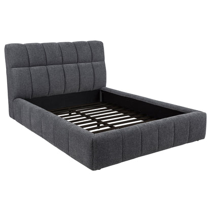 Branson - Platform Bed With Tufted Headboard