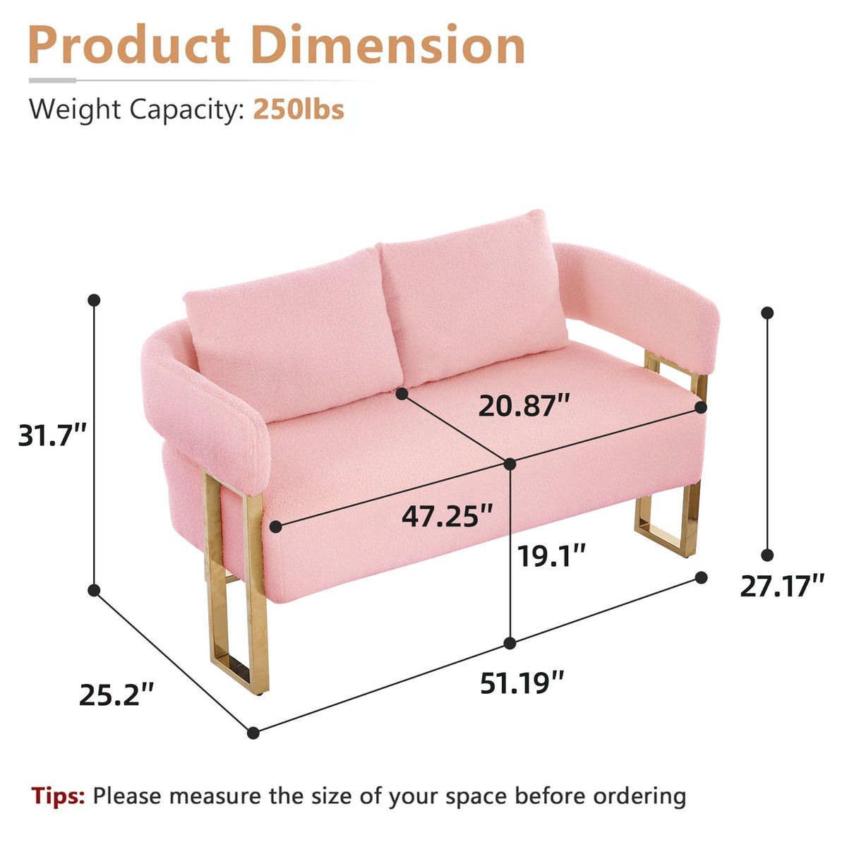 Decorative Side Chair For Living Room