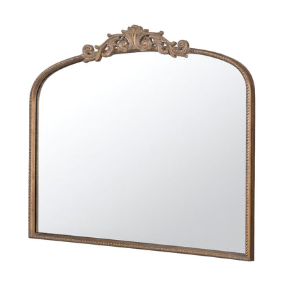 Arch Mirror, Baroque Inspired Wall Decor For Bathroom, Bedroom, Living Room