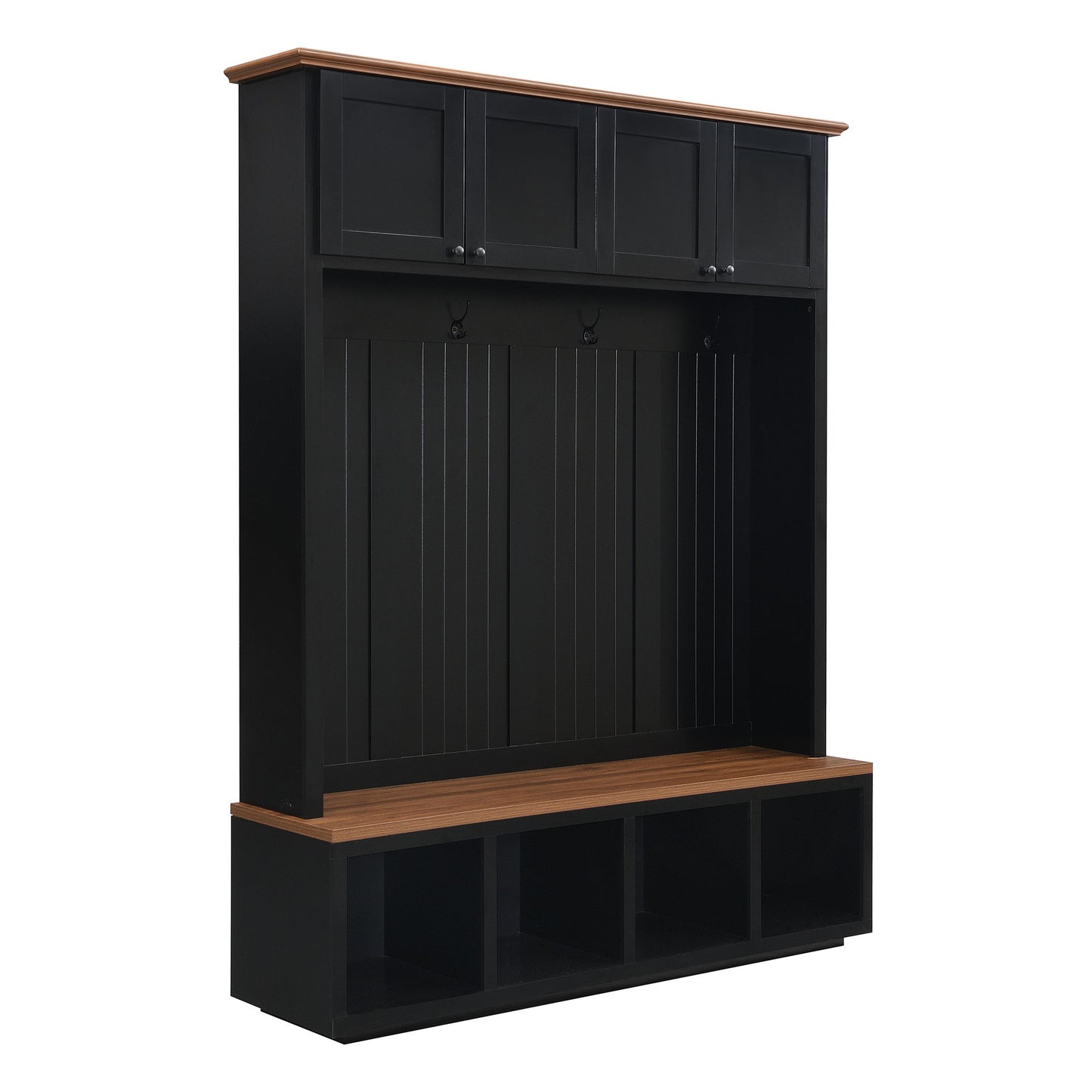 Entryway Hall Tree With Bench And Storage
