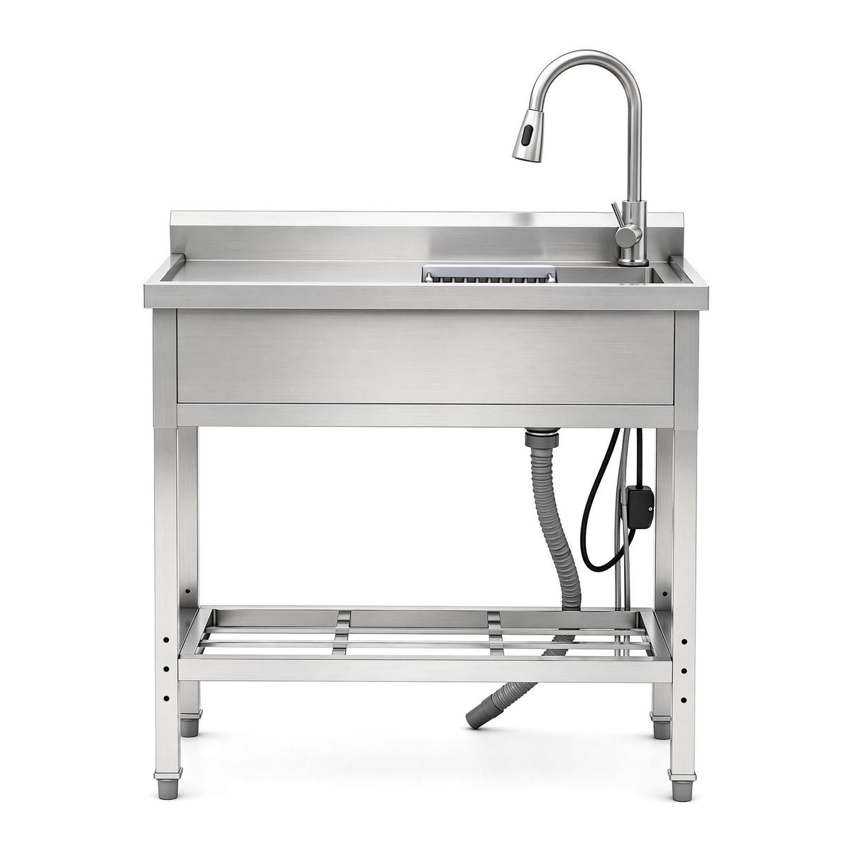 Freestanding Utility Sink With Accents