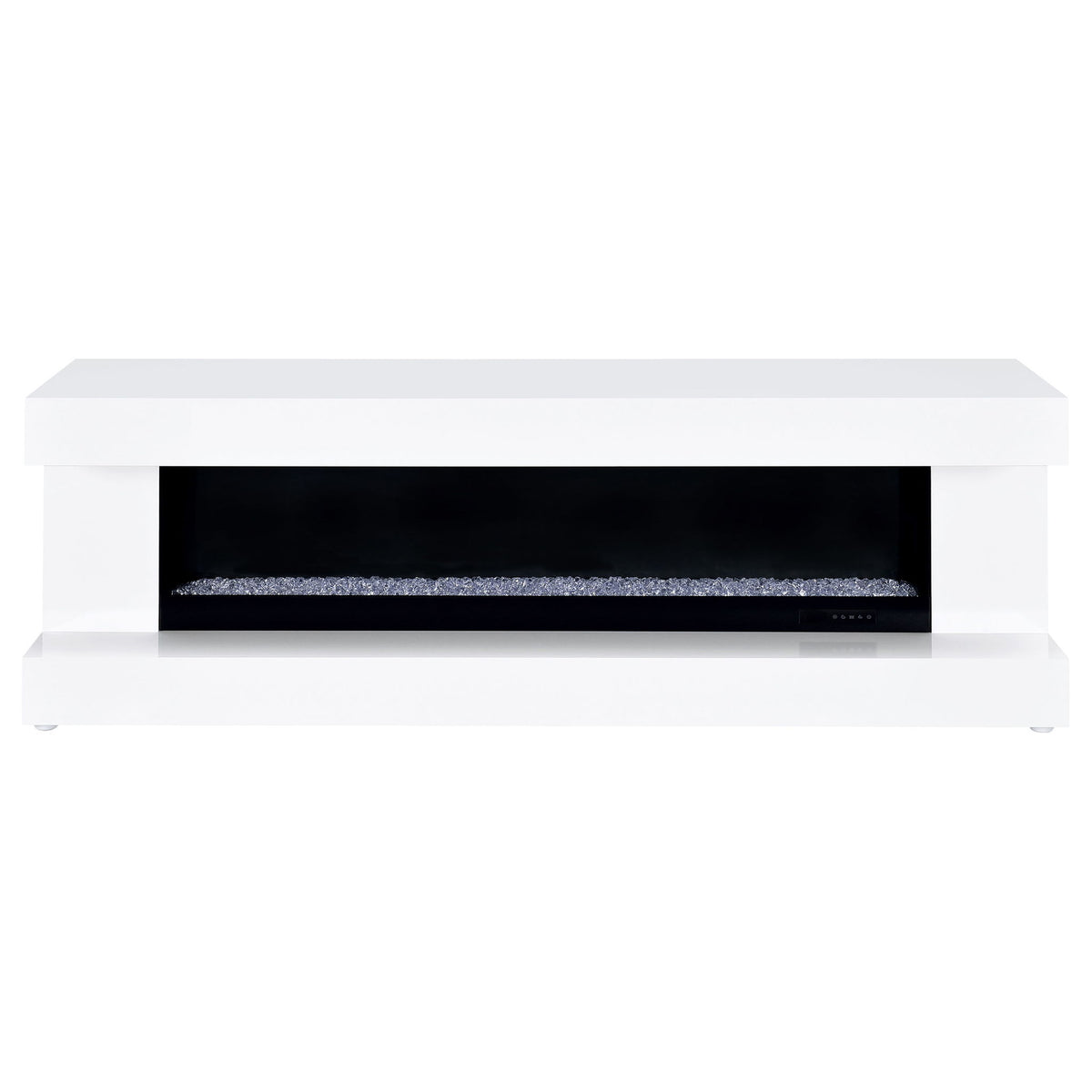 TV Stand Fireplace Console With Bluetooth Speaker