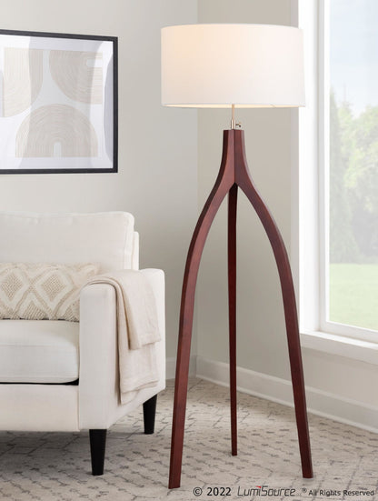 Wishbone - Contemporary Floor Lamp