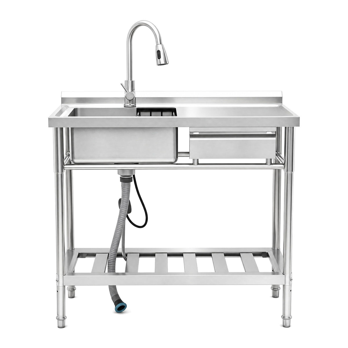 Freestanding Utility Sink With Accents